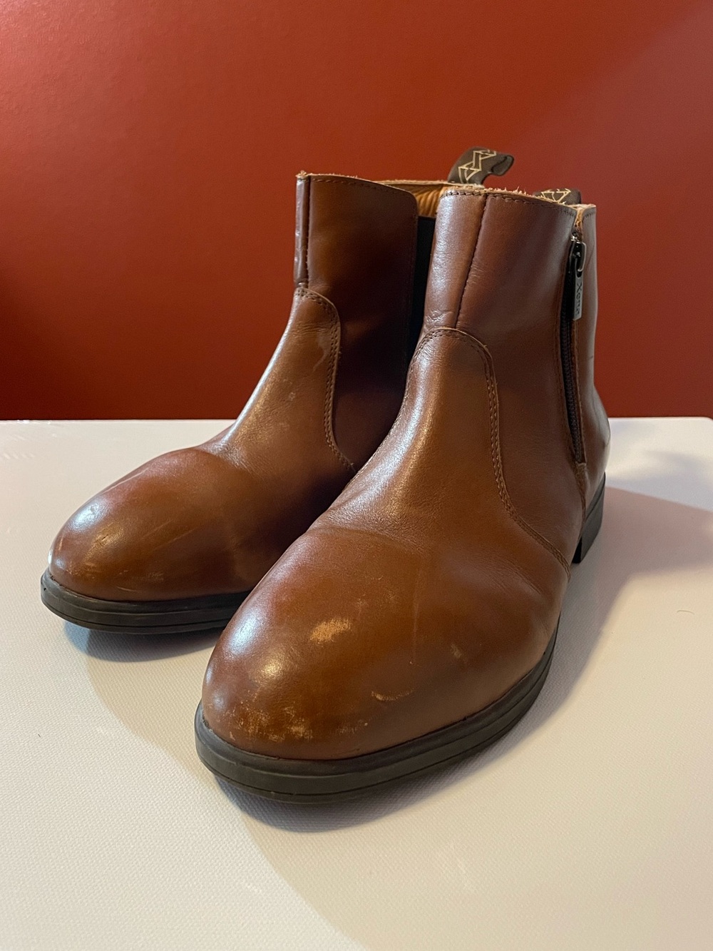 Xena Workwear Women’s Omega EH Bourbon Brown Steel Toe Ankle Safety Work Boots